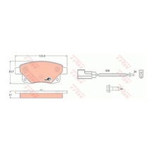 Trw Arka Balata Netpar1725
