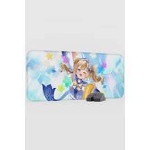 Barbara Genshin Impact Anime Gacha V4 - 70x30 Xl Gaming Mouse Pad Fare Altlığı