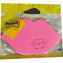 Post-İt Index 122Mmx70Mm 7500M Dudak Şekilli Post-İt Pembe