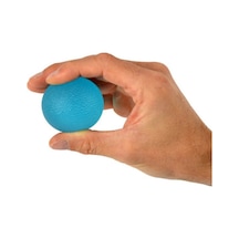 Ball - Silikon El Egzersiz Topu Mavi - Ekstra Sert