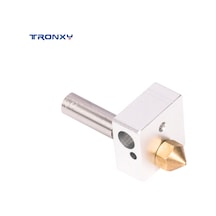 Vkemall Tronxy 3d Yazıcı Nozulu Ve Isıtıcı Blok Seti - 0.4mm Pirinç Nozul, 1.75mm Filament Uyumlu