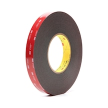 3m 5925f Vhb 10 MM 33mt Siyah Çift Taraflı Montaj Bandı 0.6 MM