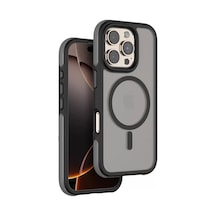 Venco Apple Apple iPhone Uyumlu  16 Pro Max Orbit Magsafe Kapak - Siyah