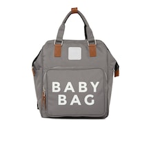 Bagmori Baby Bag Baskılı Cepli Anne Bebek Bakım Sırt Çantası
