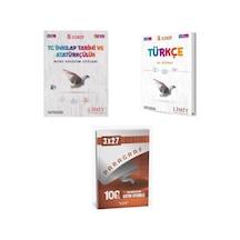 2027 Limit 8. Sınıf İnkılap Tarihi Ve Atatürkçülük T C Föyleri Konu + Türkçe El Kitabı + Ankapade 3'lü Set