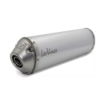 Leovince X3 Enduro Alüminyum Slip-on Egzoz Hafif Alüminyum Gövde, Paslanmaz Çelik Uç Kapaklı