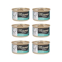 Miamor Pastete Alabalıklı Tahılsız Konserve Kedi Maması 6 x 85 G