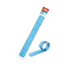 Keyroad Kırılmaz Cetvel 30 CM Mavi