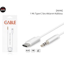 Type-c To 3.5 Mm Aux