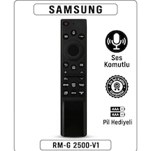 Samsung Uyumlu Kumanda 2500 V1 Sesli Kumanda Pil