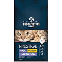 Pro Nutrition Prestige Kısırlaştırılmış Tavuklu Yetişkin Kedi Maması 10 KG