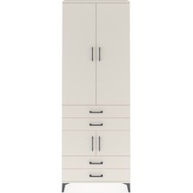 Arges Dolap 5 Raflı 4 Çekmeceli 4 Kapaklı 88x30x243 Aytaşı-ay... Aytaşı