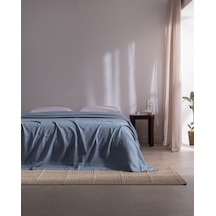 Madame Coco Mathilda King Size Pamuklu Ecocell Düz Pike - İndigo 8684427307854 Çok Renkli