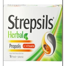Strepsils Herbal Propolis 16 Pastil 8690570554687
