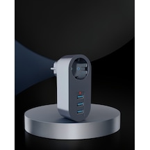 Termal Korumalı 3'lü Usb Priz Uczzz3400priz-2 Diğer