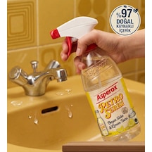 Asperox Retro Serisi Beyaz Sirke & Limon Tuzu Kireç Çözücü Yüzey Temizleyici Sprey %97 Doğal Diğer