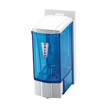 Omnisoft PLX 3562-1 Mini Sıvı Sabun Dispenseri 250 cc Şeffaf Mavi