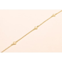 Altın Yonca Model Bileklik 233130 Sarı Altın