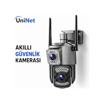 Uninet 12v 4g Sım Kartlı Dış Mekân Güvenlik Kamerası Gece Görüşlü, Hareket Algılamalı, Çift Yönlü Ses Özellikli Ip Kamera