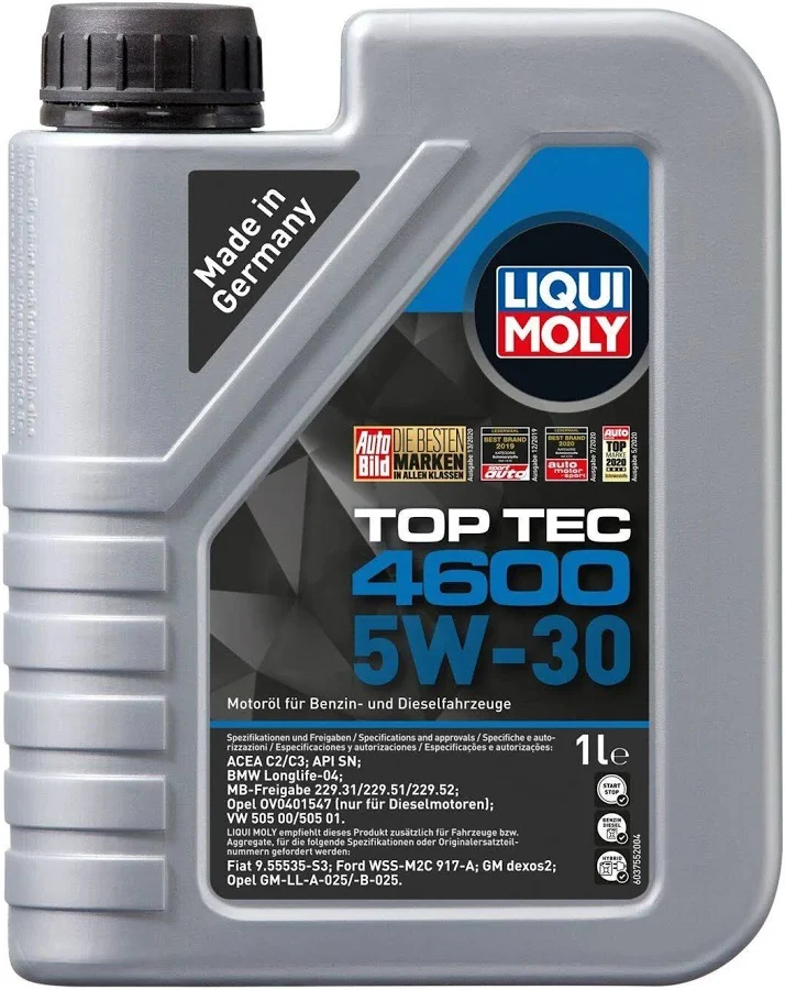 Liqui Moly Tec 4600 Dexos 2 5W-30 Motor Yağı 5 L