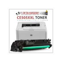 HP LaserJet P2035n/P2050 ● CE505XXL Uyumlu Toner
