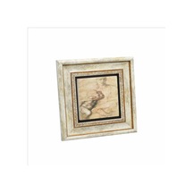 Eskiz Çizim Leonardo Da Vinci Baskılı Taş Tablo 20x20
