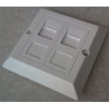 80x80 Priz Çerçevesi Face Plate 2& 039 Li-18182