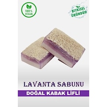 Soap El Yapımı Doğal Kabak Lifli Gliserinli Lavanta Sabunu 2 Li - 330799540 Diğer