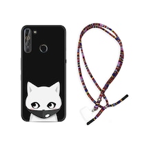 Casper Via X20 Kılıf Rasta Boyun Askılı Pandemi Cat 1729 Siyah