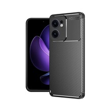 Newface Oppo Reno 13f Kılıf Auto Focus Karbon Kapak - Siyah