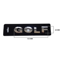 Volkswagen-golf E.m Arka Yazı 8979