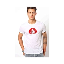 Uchiha Itachi Baskılı Beyaz Erkek Tshirt