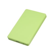 2,5 İnç Sabit Disk Kutusu Usb3.0 Harici Hdd/ssd Muhafazası Sata Sabit Disk Kutusu Aletsiz Tasarım Kolay Kurulum Abs Kabuk Yeşil