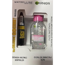 Maybelline New York Maybeline Maskara + Garnier Makyaj Temizleme