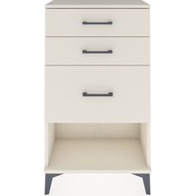 Arges Komodin 3 Çekmeceli 60x30x106 Aytaşı-aytaşı Aytaşı