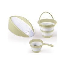 7571 Üçlü Bebek Banyo Seti- Eco Green Çok Renkli