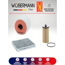 Wöbermann Opel Astra K 1.6 Cdti Filtre Bakım Seti 2015-2018 3K