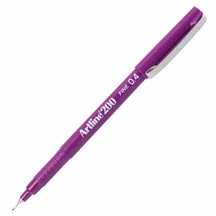 Artline Fine Yazı Kalemi 0.4Mm Keçe Uçlu Magenta Lv-A-Ek-200N 12 Adet