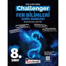 Kafadengi 2024 8. Sınıf Lgs Fen Bilimleri Challenger Soru Bankası