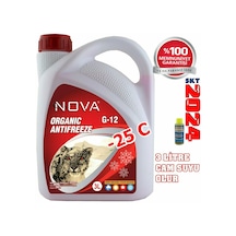 Nova -25 Derece Kırmızı Antifriz 3 Litre Cam Sabunu