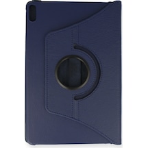 Pad X9 11.5 Kılıf 360 Tablet Deri Kılıf - Lacivert Diğer