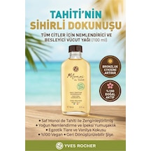 Monoi Nemlendirici Besleyici Vücut Yağı Egzotik Koku Yoğun Nemlendirici Cilt Bakım Yağı Vegan 100 Ml