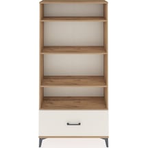 Arges Dolap 4 Raflı Tek Çekmeceli 88x30x182 Çam-aytaşı Atlas Çam