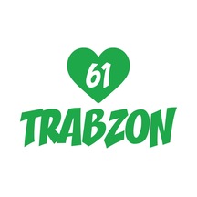 Kalpli 61 Trabzon Araba Sticker 17x17 Cm Yeşil