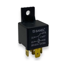 Sanel 12v Röle 5 Uçlu 30 A