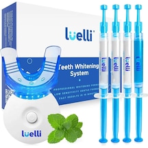 Luelli 35% Karbamid Peroksit Diş Beyazlatma Kiti Uv Led Işık, D