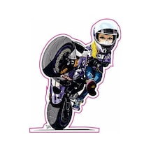 72 X 90 Mm Sticker 10'lu Çok Renkli