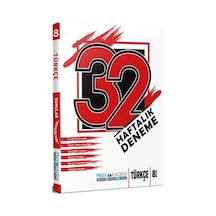 8. Sınıf Türkçe 32 Haftalık Deneme Pruva Akademi
