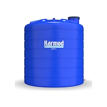 10 Ton Polietilen Dikey Su Deposu - Mavi