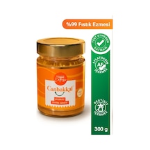 Canbakkal %99,9 Şekersiz Fıstık Ezmesi 300 G Doğal Fıstık Ezmesi, Katkısız İlave Şeker İçermez